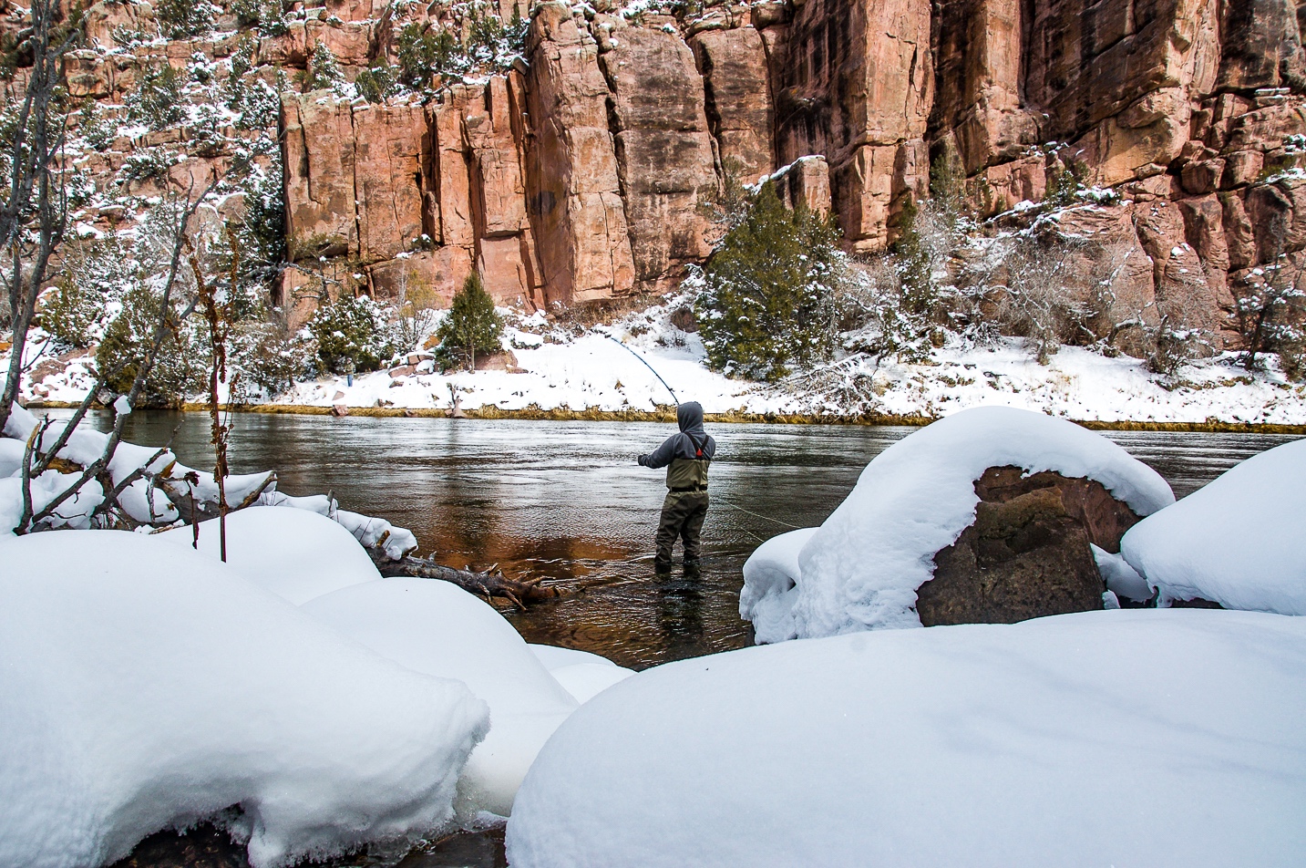 Fly Fishing Utah's Green River in the Winter